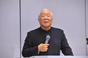 服部校長による講演