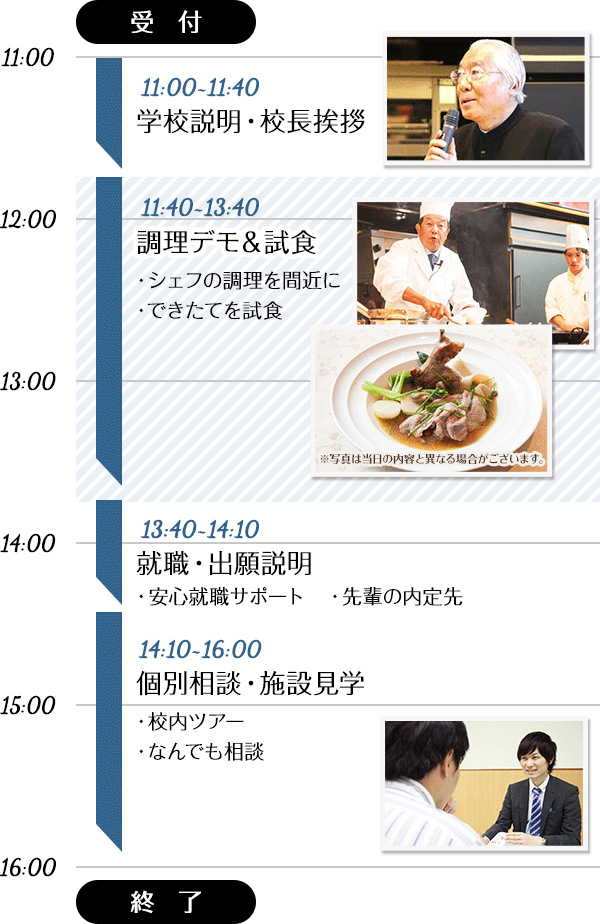 7/18（土）スケジュール「陳 建太郎シェフに学ぶ中国料理」