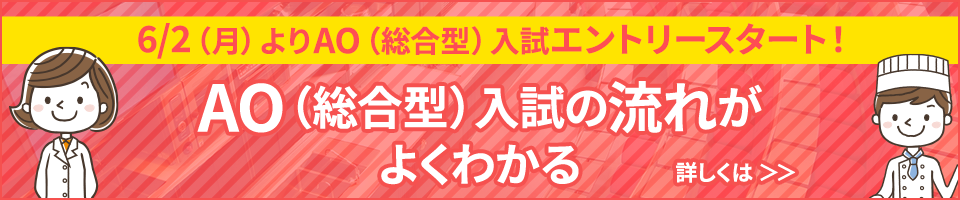 AO（総合型）入試の流れがよくわかる